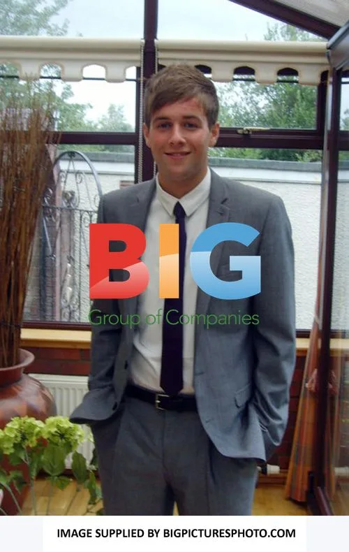 Andy Merry from X Factor's The Risk as a Child