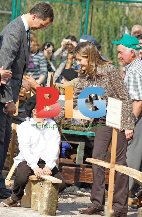 Spanish Royals Visit Model Village