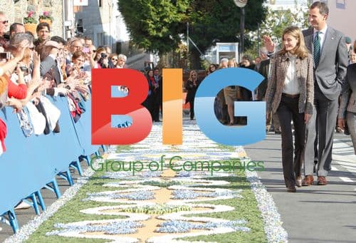 Spain Crown Princes Visit Model Village