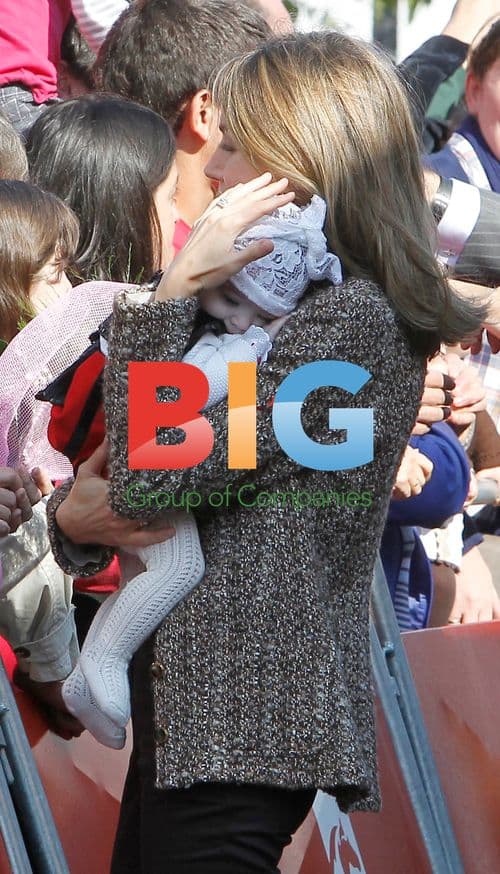 Spanish Crown Princes Visit Model Village