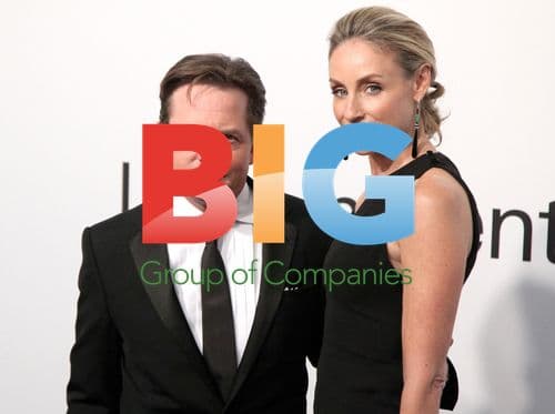 Michael J. Fox and Tracy Pollan at Ralph Lauren event