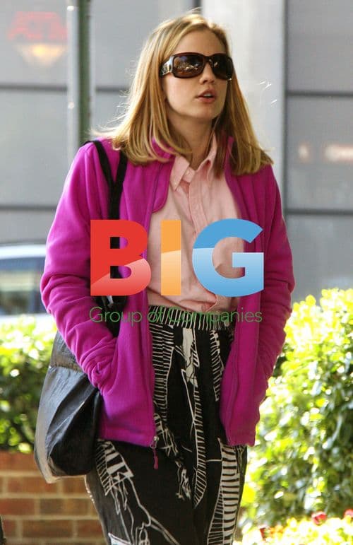 Anna Chlumsky filming 'Veep' in DC