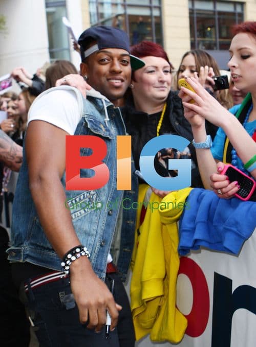 JLS meets fans at BRMB Radio in Birmingham
