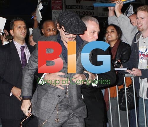 Johnny Depp at 'The Rum Diaries' Premiere