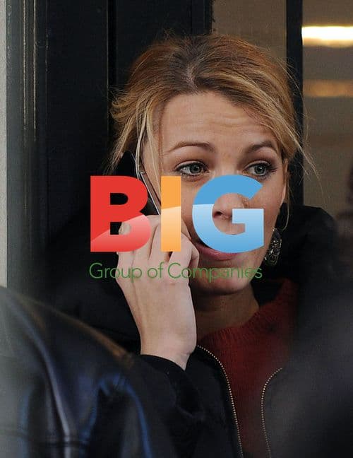 Blake Lively on 'Gossip Girl' Set