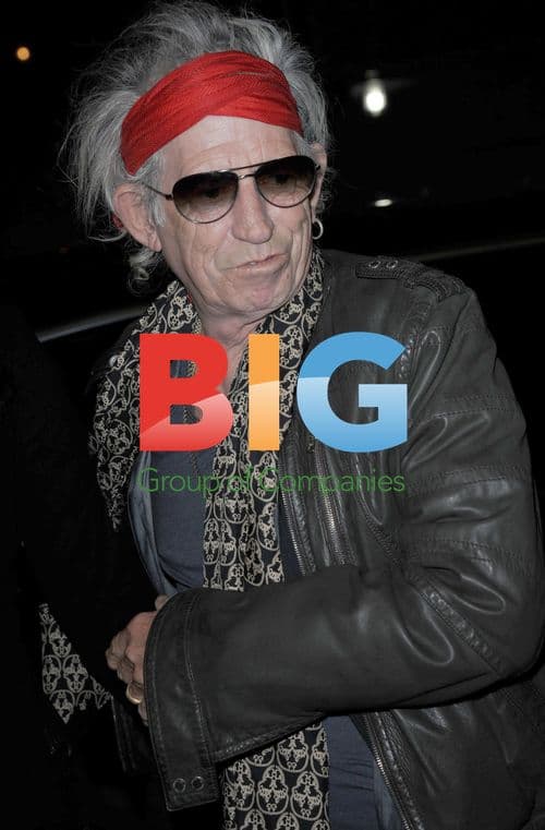 Keith Richards at 'The Rum Diary' Premiere