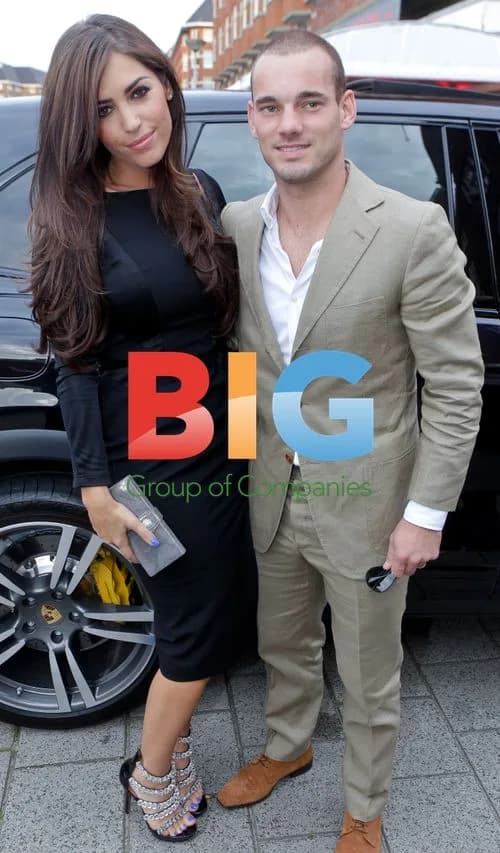 Wesley Sneijder at Charity Gala