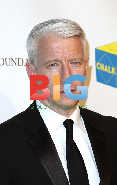 Anderson Cooper at Elton John Aids Benefit