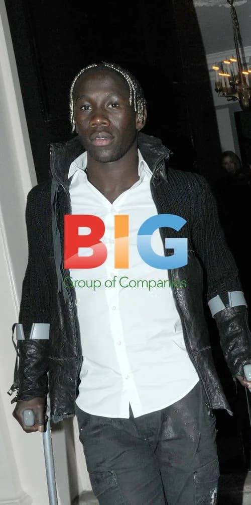 Arsenal's Bacary Sagna Leaves Club on Crutches
