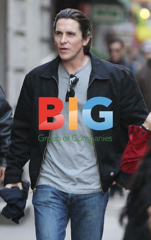 Christian Bale on set of 'Batman - The Dark Knight Rises'