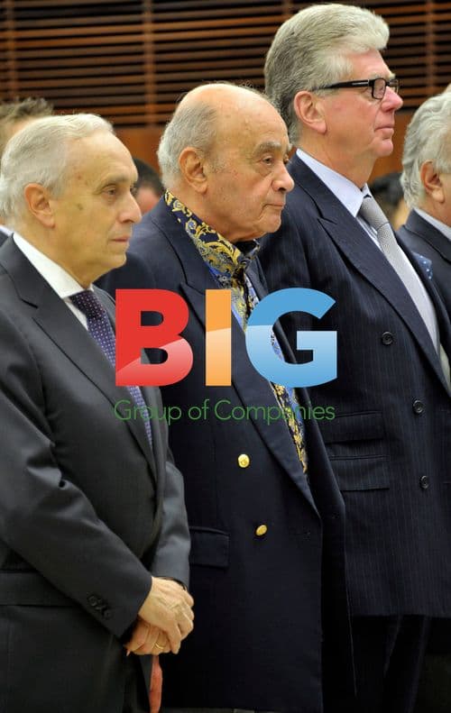 Mohamed Al Fayed and Franco Ascani at Sport Movies & TV Ficts Fest