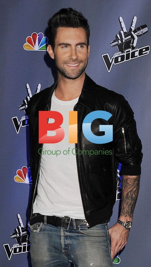 Adam Levine at 'The Voice' press junket