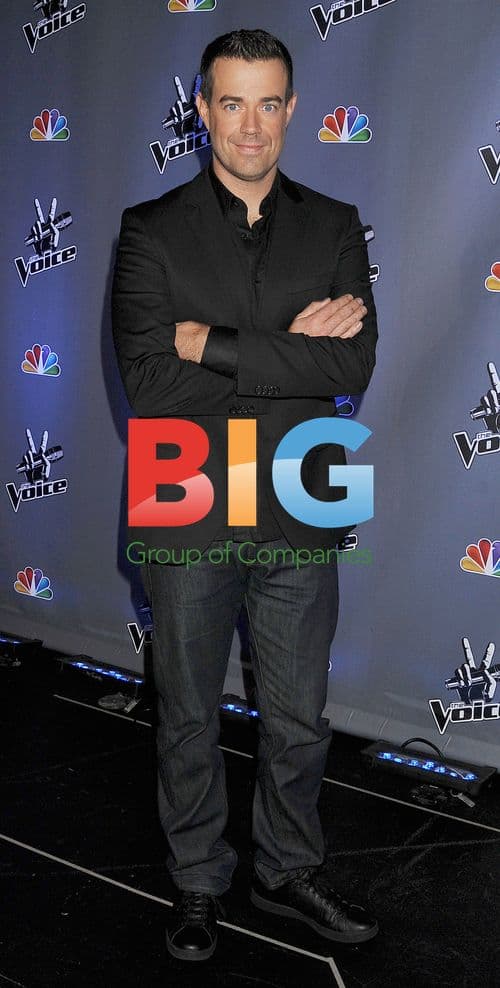Carson Daly at 'The Voice' press junket