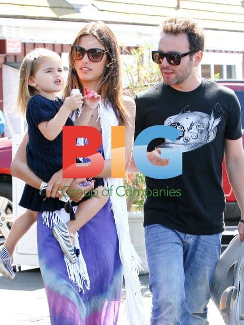 Alessandra Ambrosio and family at Country Mart