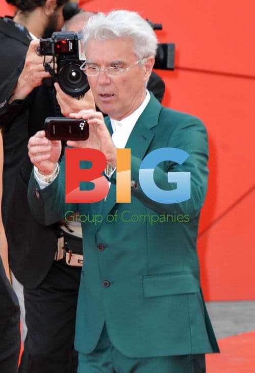 David Byrne at 'The Ides of March' premiere