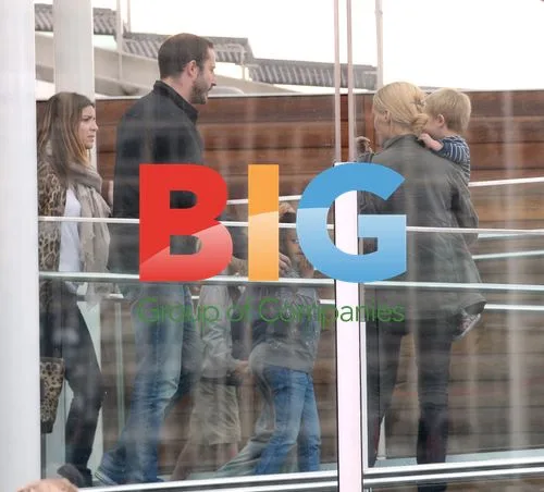 Brad Pitt, Angelina Jolie, Kids at London Eye