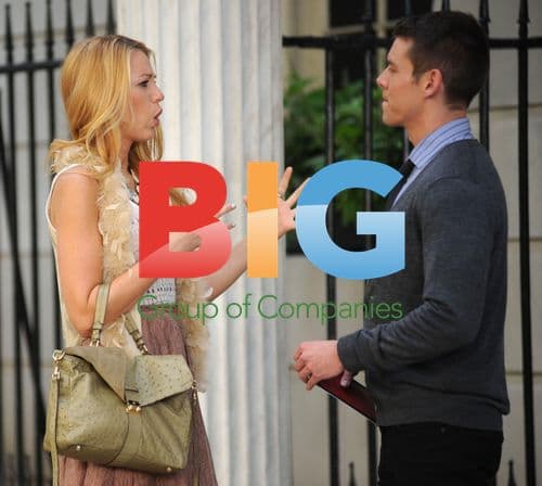 Blake Lively on 'Gossip Girl' Set