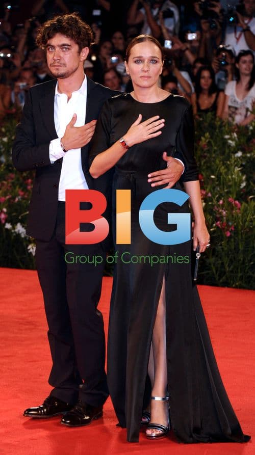 Riccardo Scamarcio and Valeria Golino at Carnage Premiere