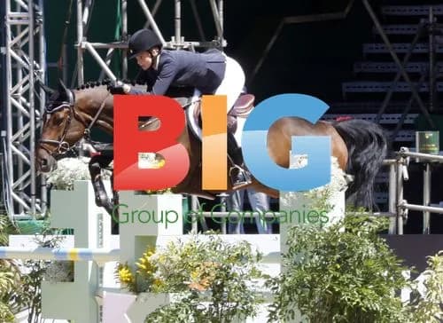 Athina Onassis Riding at Equestrian Event