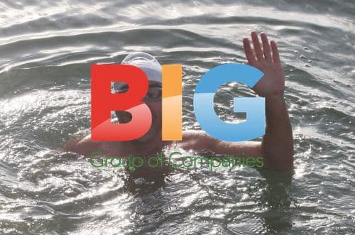 David Walliams River Thames Swim for Sport Relief