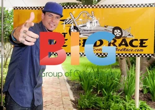 Vanilla Ice at Coconut Grove Bed Race