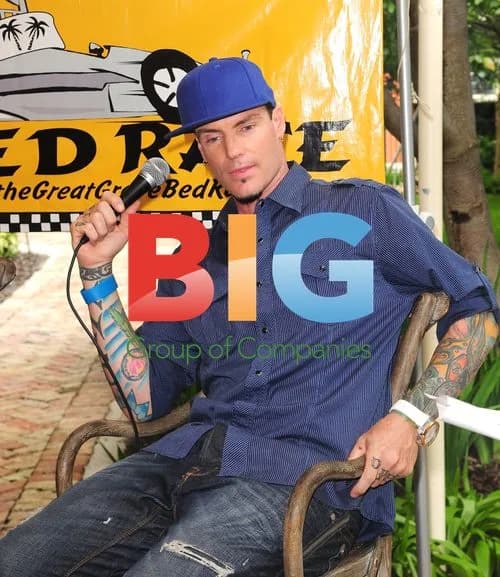 Vanilla Ice at Bed Race Press Conference