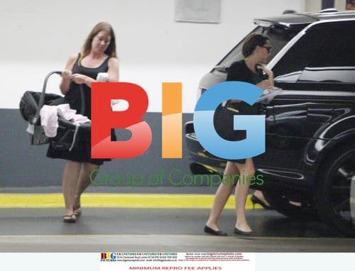 Victoria Beckham Leaves LA Office