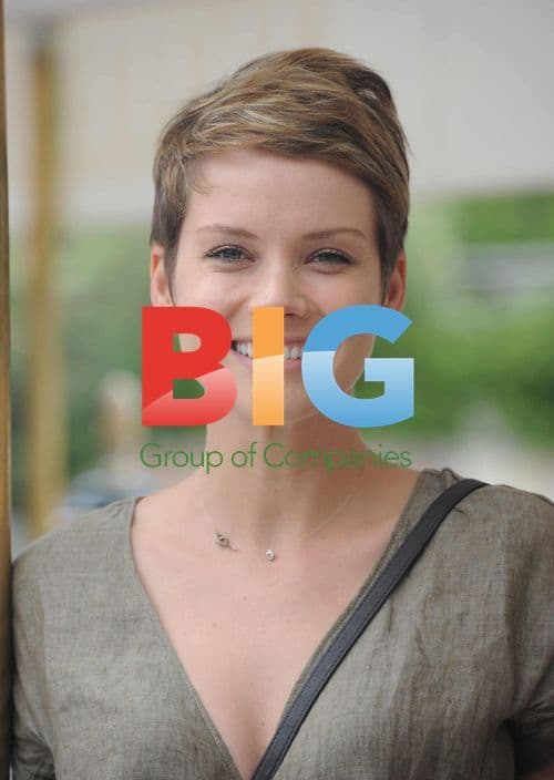 Andrea Osvart in Venice during Film Festival