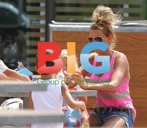 Katie Price and Kids in Spain