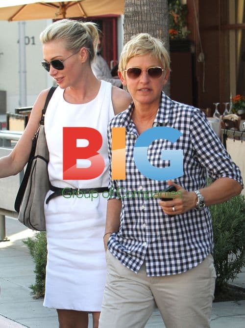Ellen DeGeneres and Portia de Rossi Grab Lunch Date