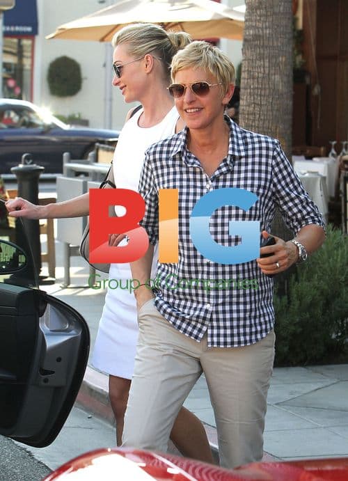 Ellen DeGeneres and Portia de Rossi's Lunch Date