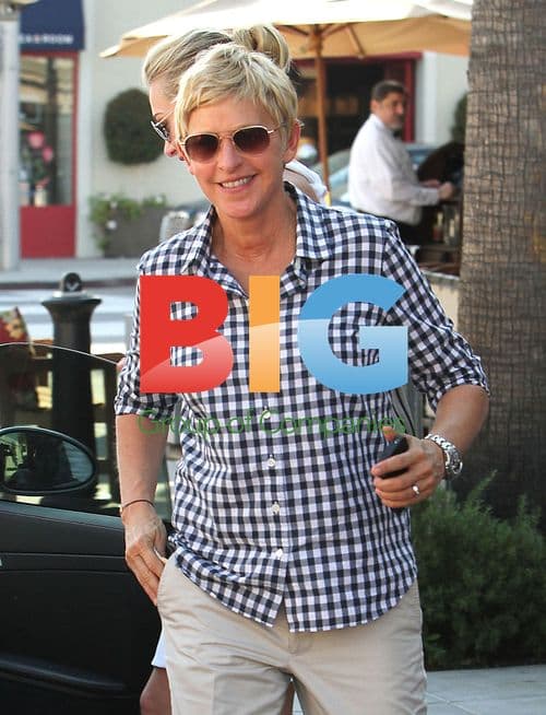 Ellen DeGeneres and Portia de Rossi Grab Lunch