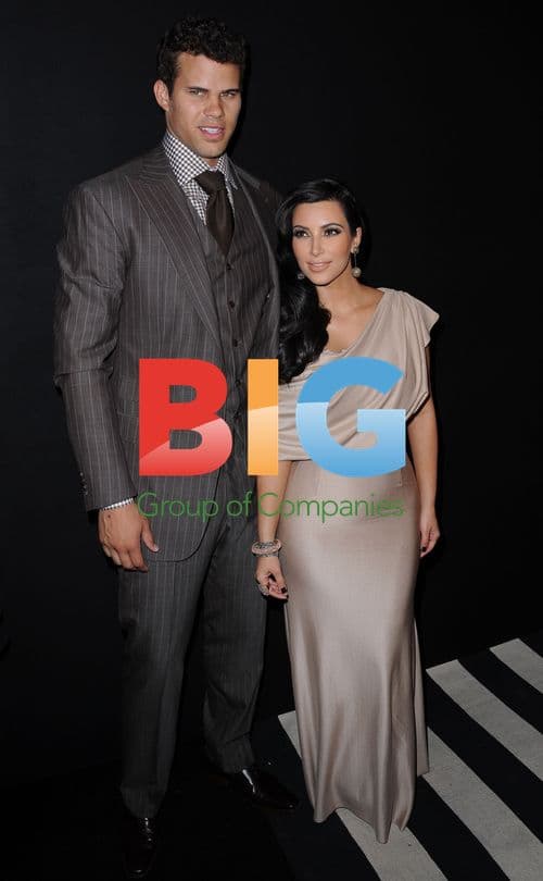 Kim Kardashian and Kris Humphries at Welcome Party