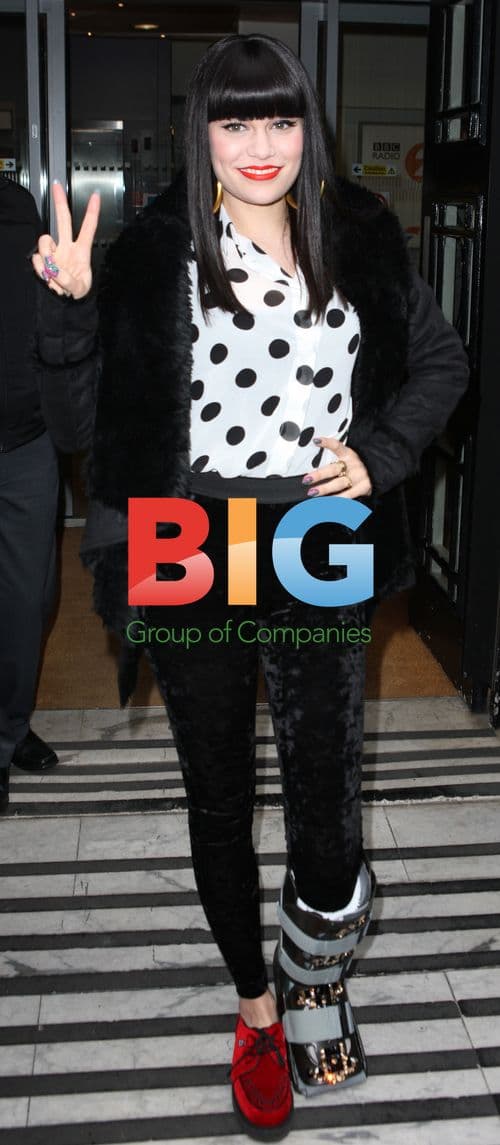 Jessie J at BBC Radio 2 Studios