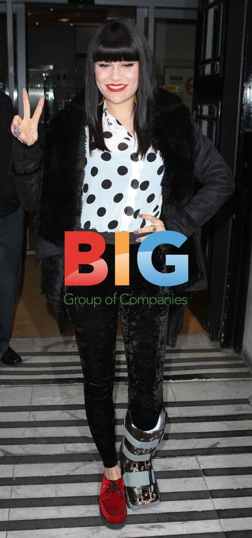 Jessie J at BBC Radio 2 Studios