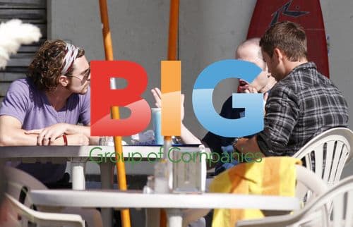 John Travolta on 'Savages' film set