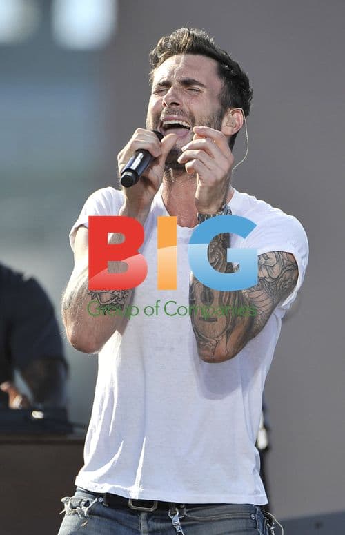 Adam Levine Performs at NFL Opening Day Game