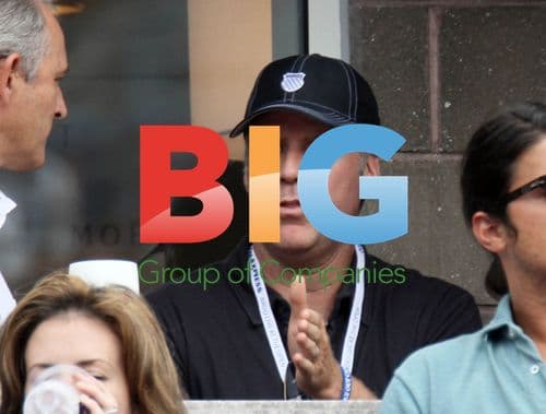 Will Ferrell at US Open Tennis Match