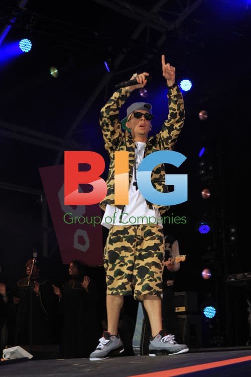 Dappy from N-Dubz at Sainsburys Super Saturday Festival