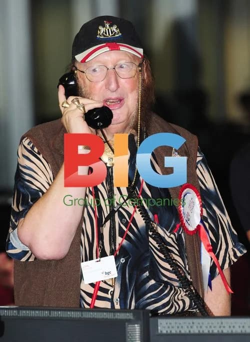 John McCririck at BGC Charity Day