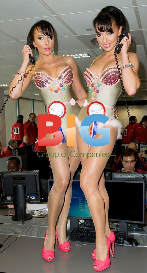 The Cheeky Girls at BGC Charity Day