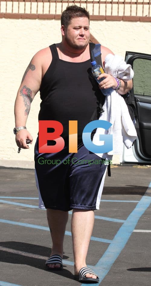 Chaz Bono at DWTS Rehearsal