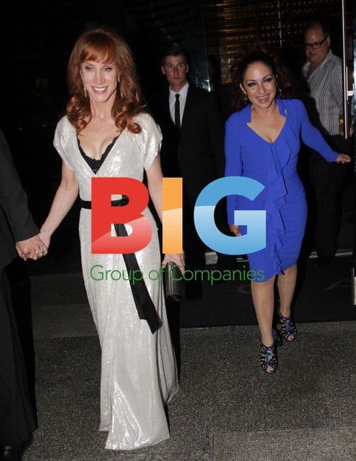 Gloria Estefan and Emilio Estefan with Kathy Griffin