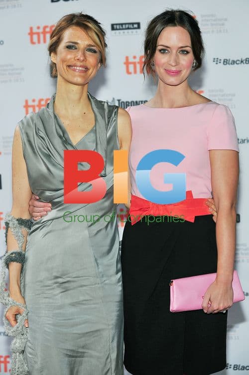 Emily Blunt and Lynn Shelton at 'Martha Marcy May Marlene' premiere