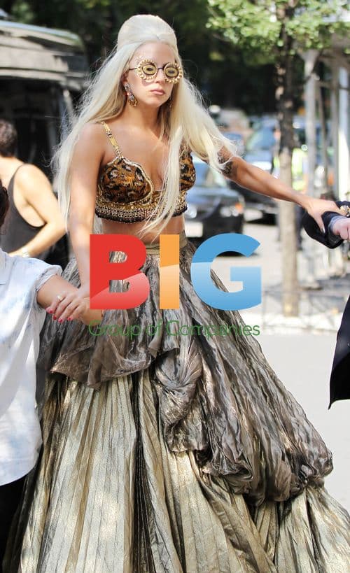 Lady Gaga at Photo Shoot in New York