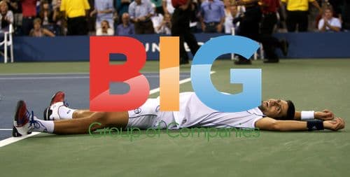 Novak Djokovic at U.S. Open Final