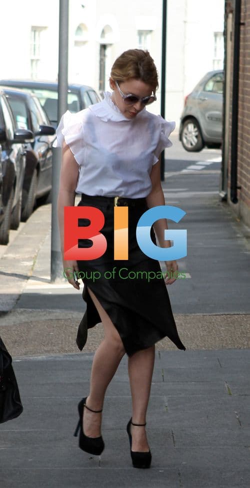 Kylie Minogue at London Office
