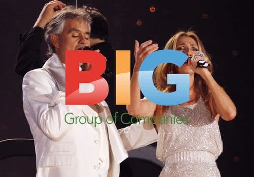 Bocelli and Dion perform in Central Park