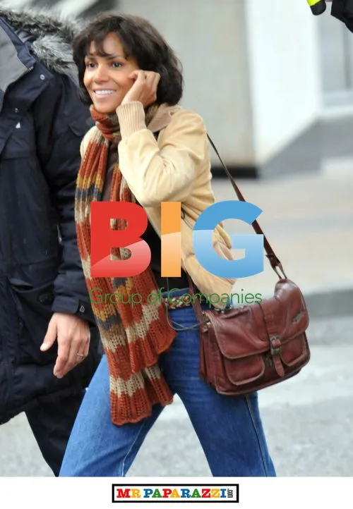 Halle Berry and Keith David film "Cloud Atlas"