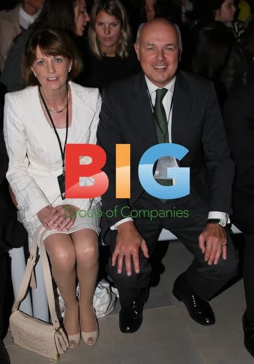 Ian Duncan Smith at Amanda Wakeley Fashion Show